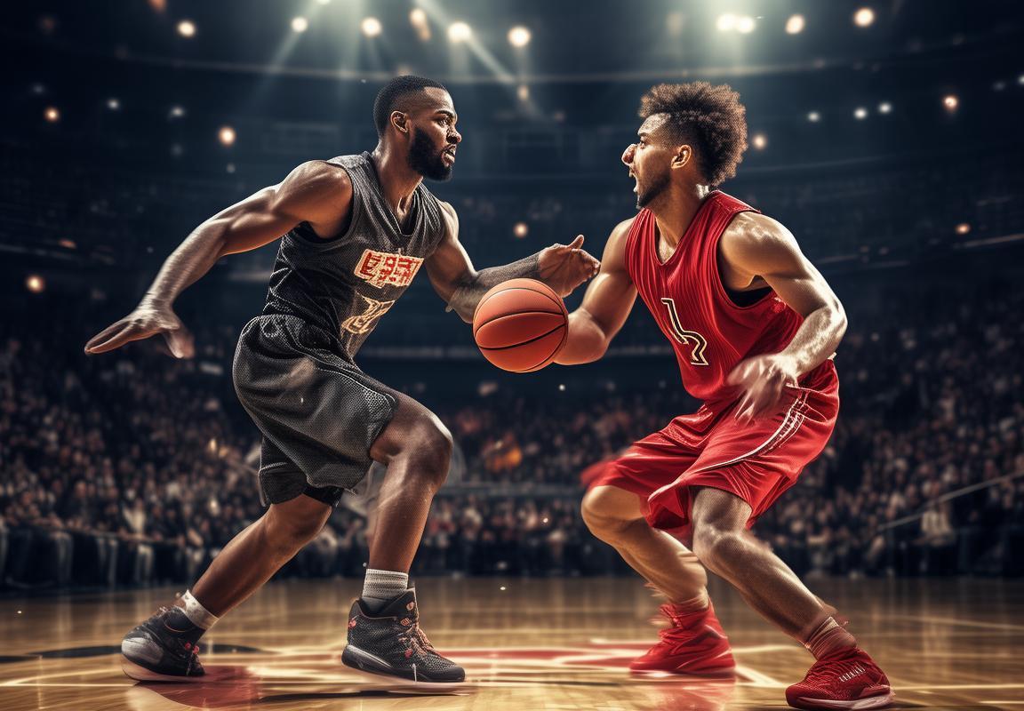 篮球新星对决：鲍尔与福克斯激情碰撞记