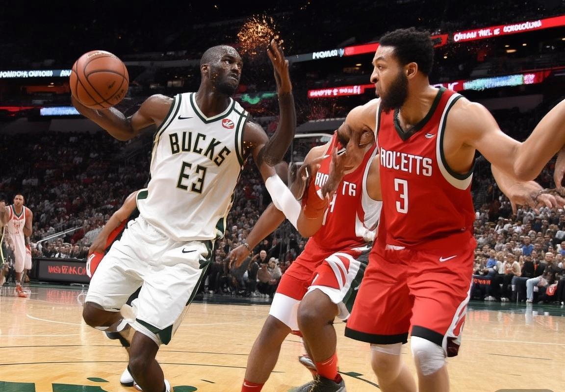 2019NBA常规赛：雄鹿VS火箭巅峰对决回顾