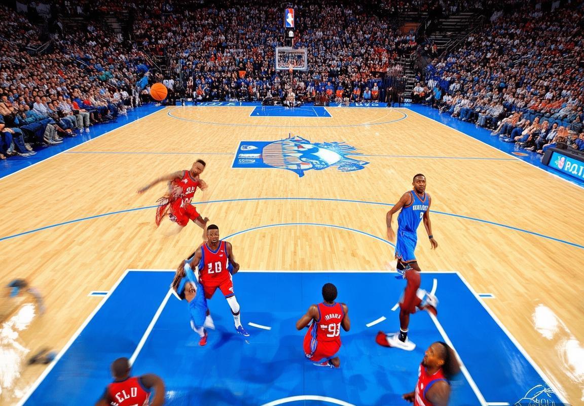 2015年NBA雷霆76人巅峰对决：传奇对决再续篇章